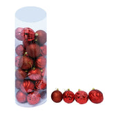 Bolas navideñas 9cm x 35 pcs