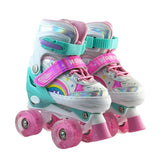 Patín unicornio 4 ruedas