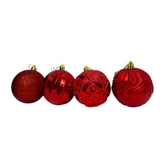Bolas navideñas 9cm x 35 pcs