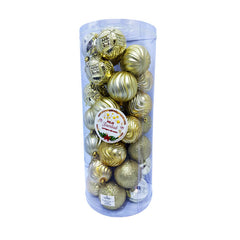 Bolas navideñas 9 cm x 35 pcs