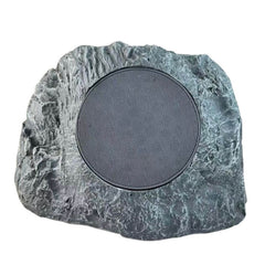 Parlante bluetooth con panel solar en forma de piedra